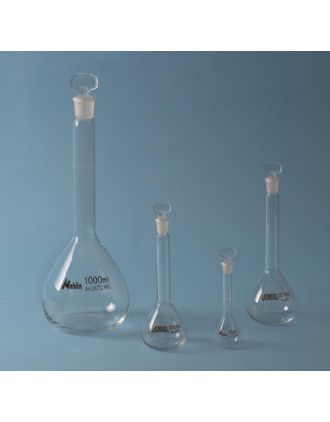 Matraces aforados con tapón