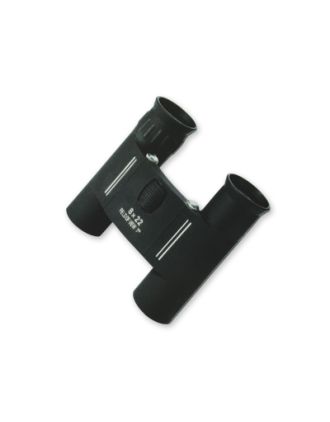 Prismáticos 8x, 22 mm, negro