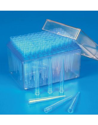 Puntas azules en rack (96 puntas)