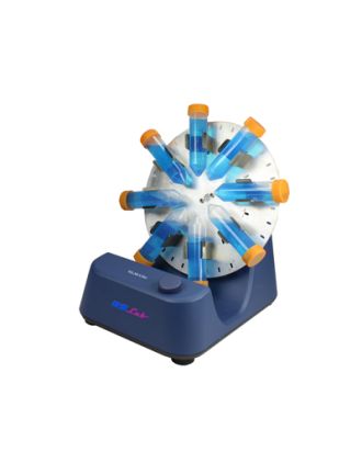 Agitador rotativo multipos. analóg, RSLAB-9, disco