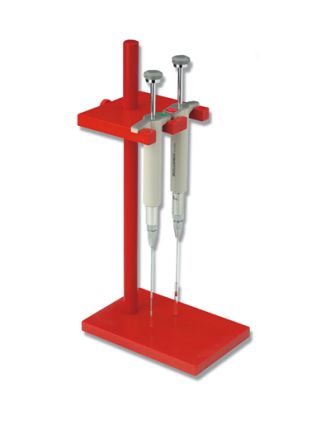 Soporte p/2 micropipetas desplazamiento positivo