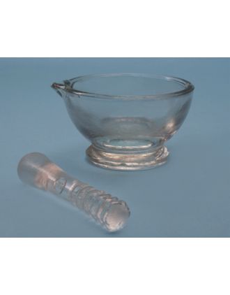 Mortero vidrio c/mano, 60 mm