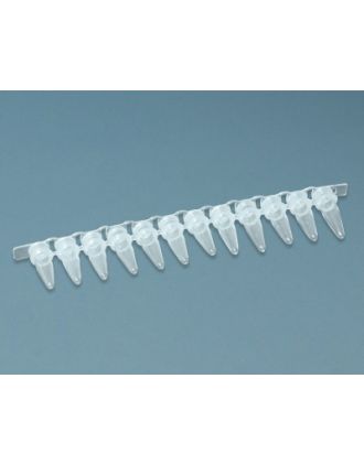 Tira 12 microtubos PCR, 0.2 mL, B/200