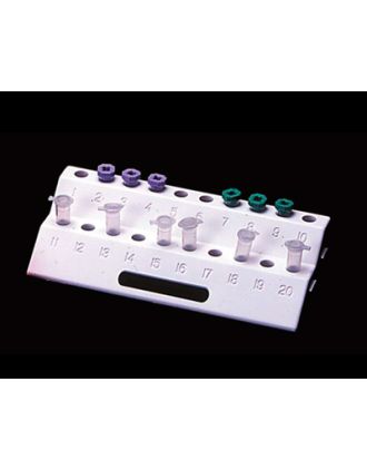 Gradilla para 20 mircotubos