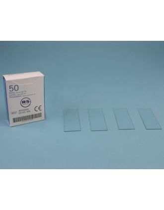 Portaobjetos RS borde esmerilados 90º, c/50 C