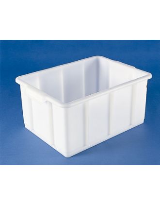 Cubeta apilable alta HDPE