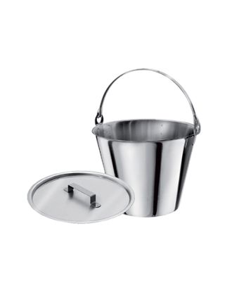 Cubo acero inoxidable, 12 l