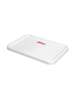 Tapa para contenedor rectangular 25, 35 y 55 L, HDPE blanca