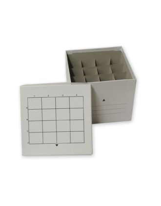 Caja congelación p/tubos centrífuga 15 mL, cartón