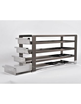 Rack con bandejas extraibles