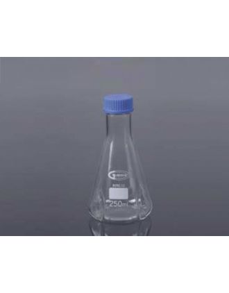 Frasco Erlenmeyer GL45 para cultivo