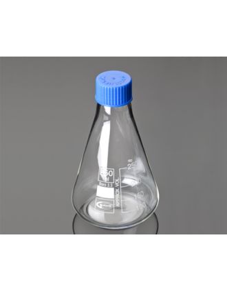 Foto matraz Erlenmeyer tapón rosca