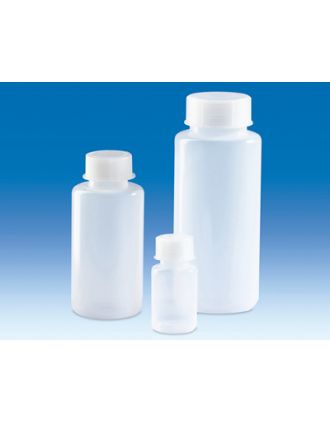 Frasco boca ancha PE-LD, tapón PP GL