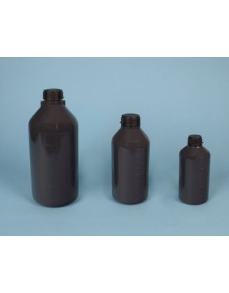 Frasco boca estrecha PE, Gris