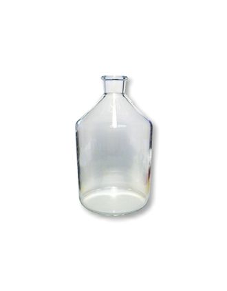 Botella boca ancha sin esmerilar