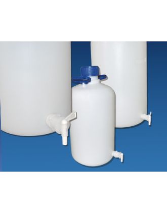 Bidón HDPE redondo c/grifo