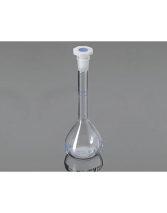 Matraz aforado A graduación azul