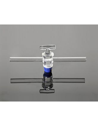 Grifo recto llave vidrio