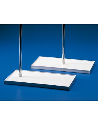 Base c/barras, orificio central