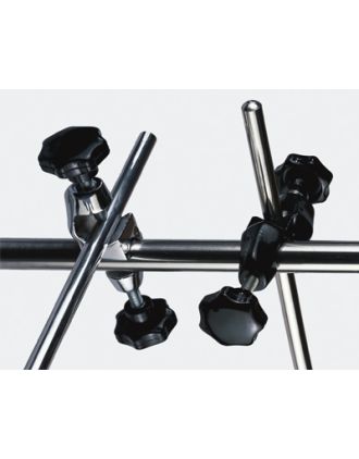 Nuez doble medi cromada