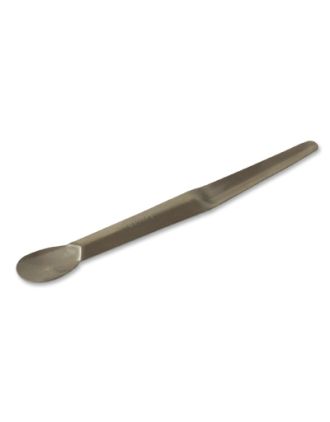 Espátula vertedora, cuchara-acanalada