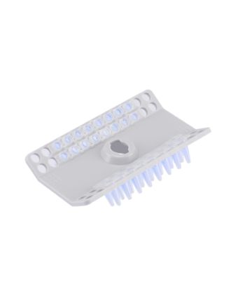 Foto cabezal PCR, 4 tiras de 12 x 0,2 mL