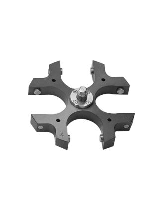 Cabezal oscilante forma cruz