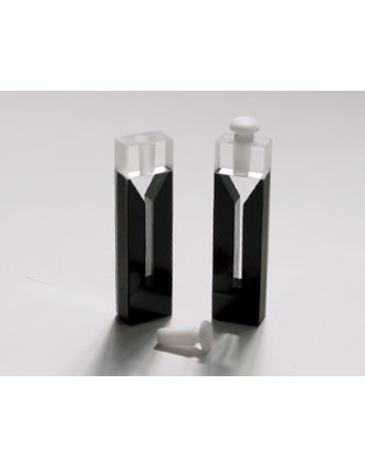 Cubeta vidrio micro con tapón