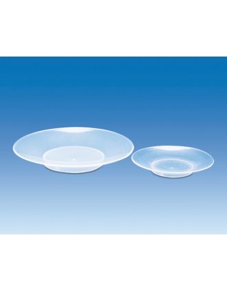 Vidrio de reloj PP, con pie