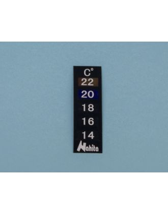 Termómetro cristal líq. pequeño, 14/22 ºC