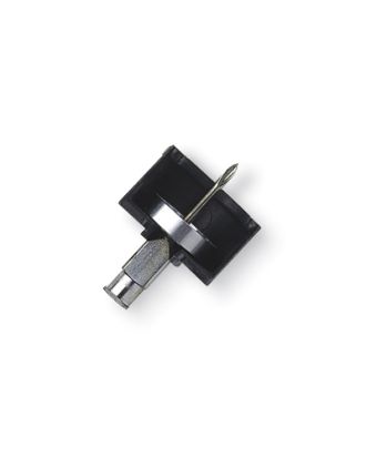 Soporte vial c/aguja de aspiracion y cierre