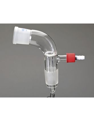 Codo con toma vacío