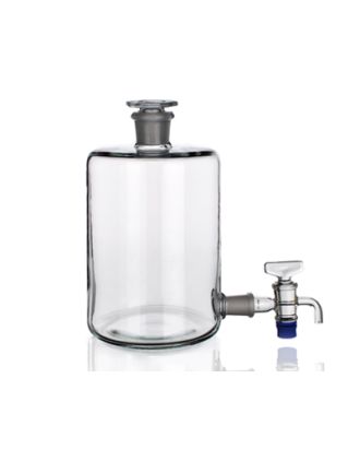 Frasco Woulff c/tapón y llave