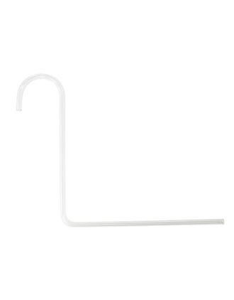 Tubo de conexión d.7mm, 90º 200x200mm, c/gancho