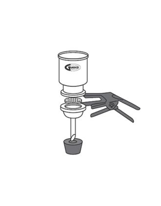 Portafiltros de vidrio