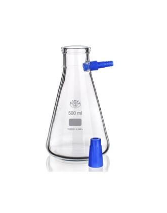 Matraz Kitasato oliva plástico