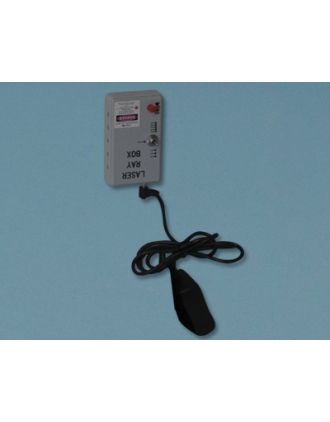 Caja de rayo láser, rojo