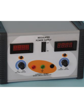 Fuente de alimentación regulada, 1-15 V DC