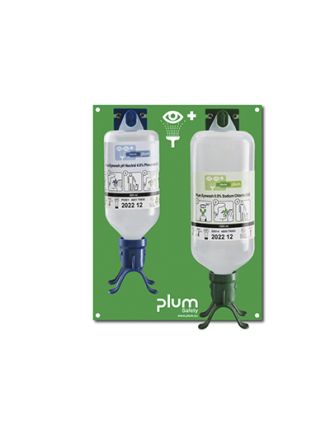 Estación mural combinada Duo, abierta