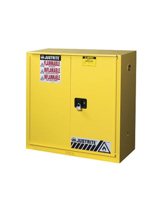 Armario de seguridad amarillo 1 puerta