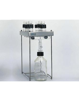 Crisol con filtro poroso