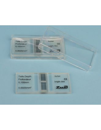 Cámara Bürker, líneas claras