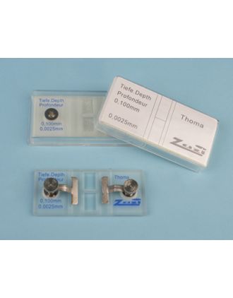 Cámara Thoma doble con pinzas