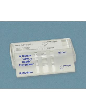 Cámara CE Bürker con pinzas