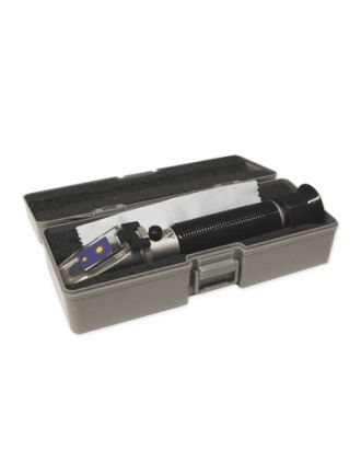 Refractómetro mano 0-25% Alacohol prob., ATC