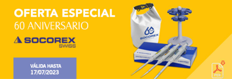 Oferta especial SOCOREX - 60 Aniversario